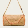 PORRONET Bolso Yute Natural Naranja Granadella Store