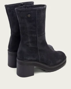 PORRONET Botas De Tacón Carbon Con Cremallera Reiko Cheap