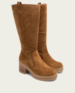 PORRONET Botas De Tacón Cuero Con Cremallera Roxana Shop