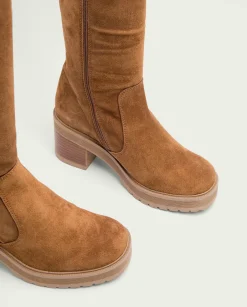PORRONET Botas De Tacón Cuero Con Cremallera Roxana Shop