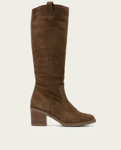 PORRONET Botas De Tacón Moka Con Cremallera Nora New