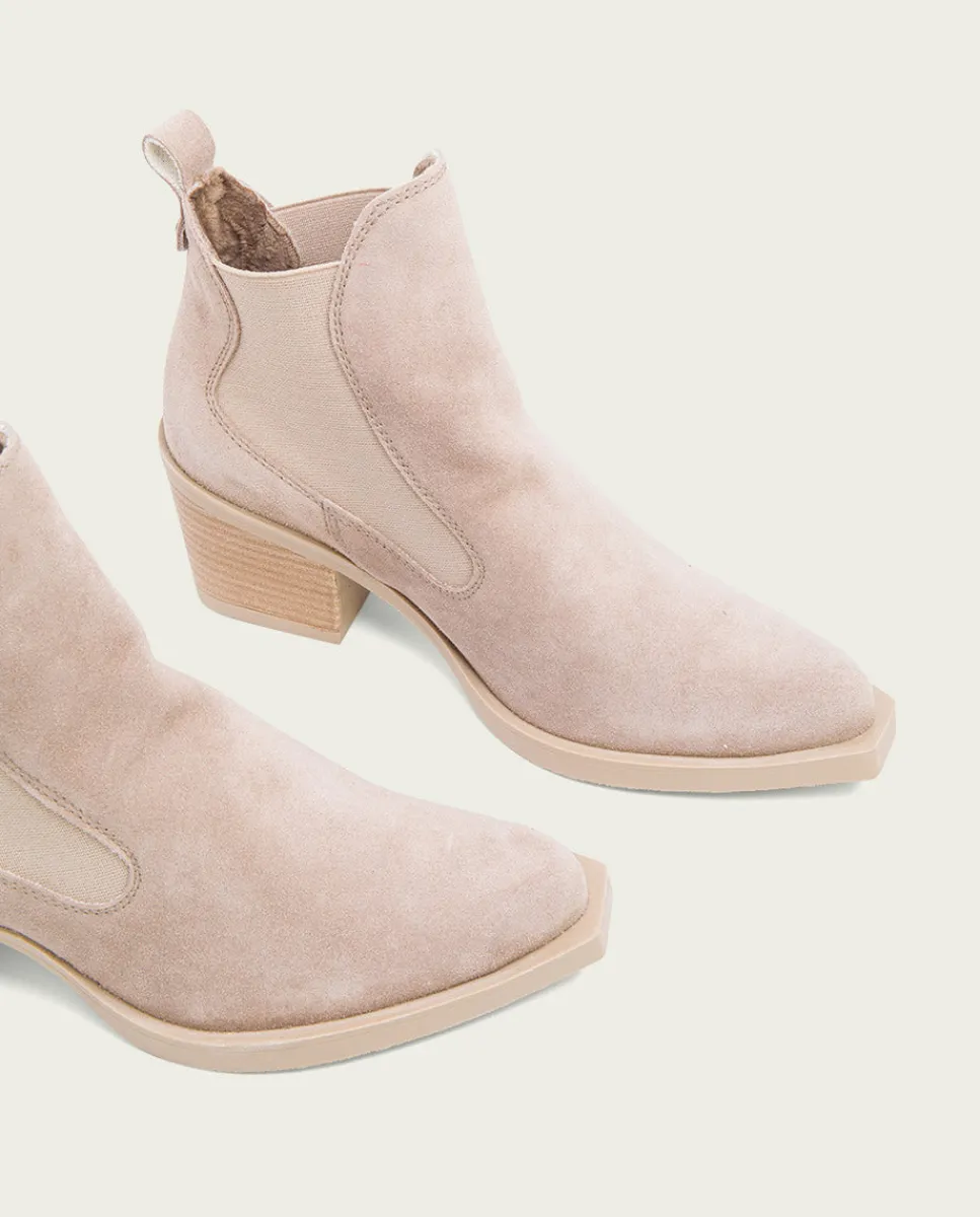 PORRONET Botines Cowboy Arena Con Elasticos Jackie Sale