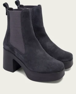 PORRONET Botines De Tacón Carbon Con Elasticos Lena Fashion