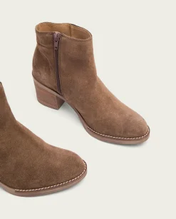 PORRONET Botines De Tacón Moka Con Cremallera Nala New