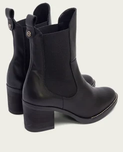 PORRONET Botines De Tacón Negro Con Elasticos Nekane Cheap