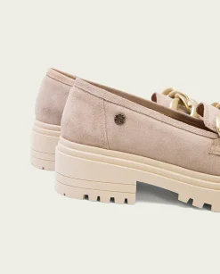 PORRONET Mocasines Planos Arena Con Adorno Saiko Flash Sale