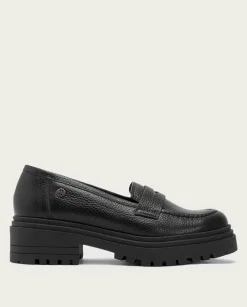 PORRONET Mocasines Planos Negros Sahira Outlet
