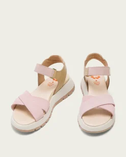 PORRONET Plataforma De Piel Rosa Erika Flash Sale