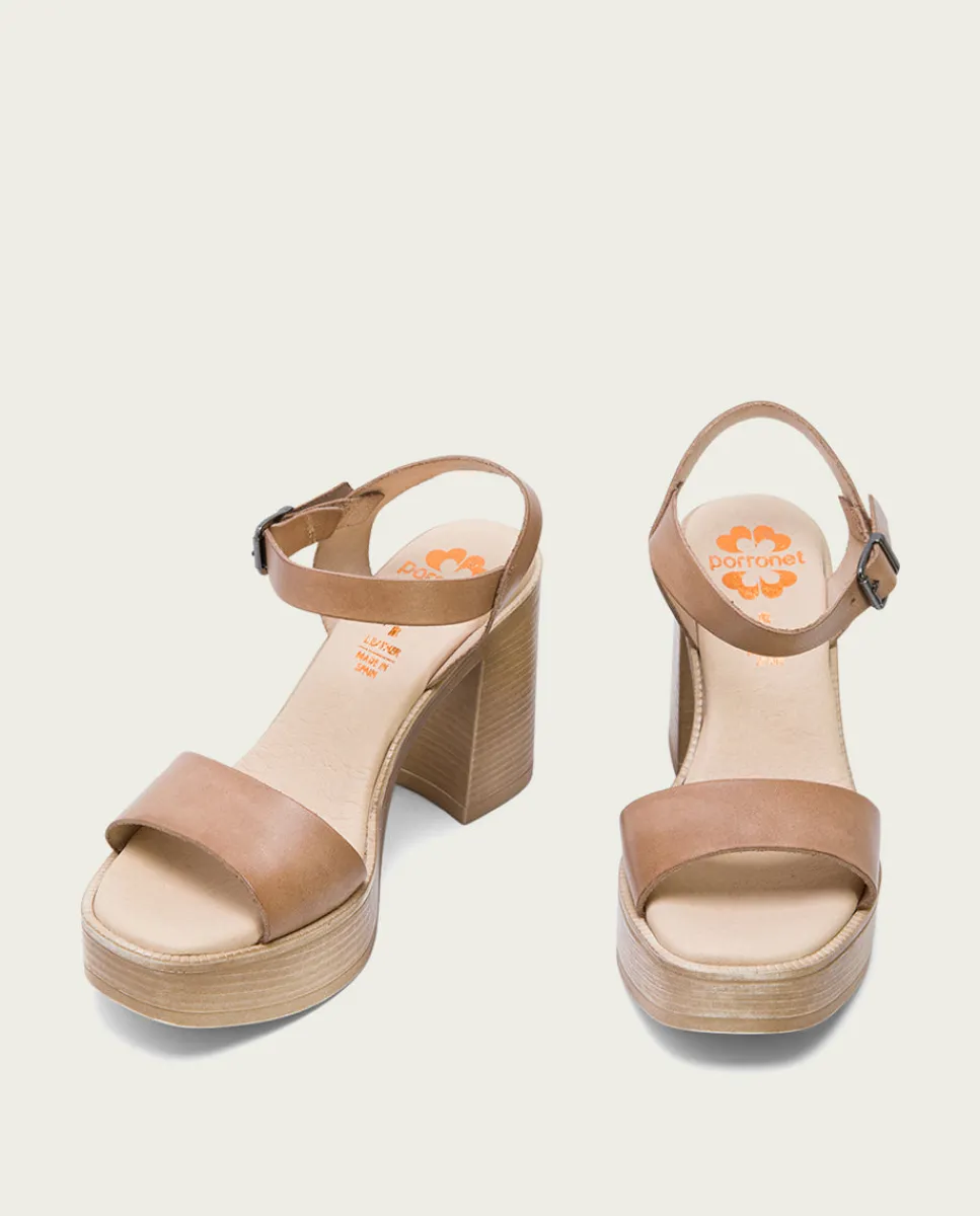 PORRONET Sandalia Tacón Alto Arena Ava Flash Sale