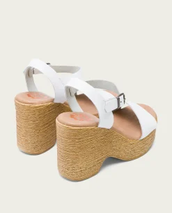 PORRONET Sandalia Tacón Alto Blanco Michele Best Sale