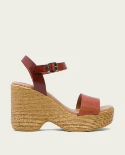 PORRONET Sandalia Tacón Alto Cuero Michele Best Sale