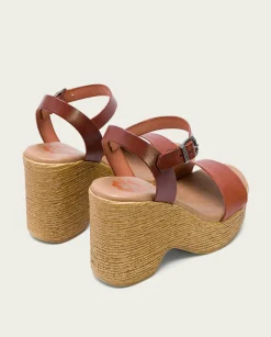 PORRONET Sandalia Tacón Alto Cuero Michele Best Sale