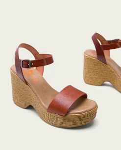 PORRONET Sandalia Tacón Alto Cuero Michele Best Sale