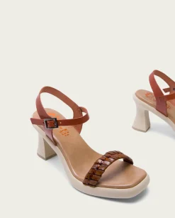 PORRONET Sandalia Tacón Alto Cuero Kali Sale