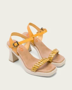 PORRONET Sandalia Tacón Alto Mostaza Kali Store