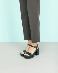 PORRONET Sandalia Tacón Alto Negro Ava New