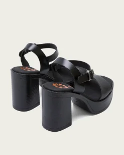 PORRONET Sandalia Tacón Alto Negro Ava New