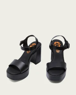 PORRONET Sandalia Tacón Alto Negro Ava New