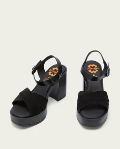 PORRONET Sandalia Tacón Alto Negro Alice New