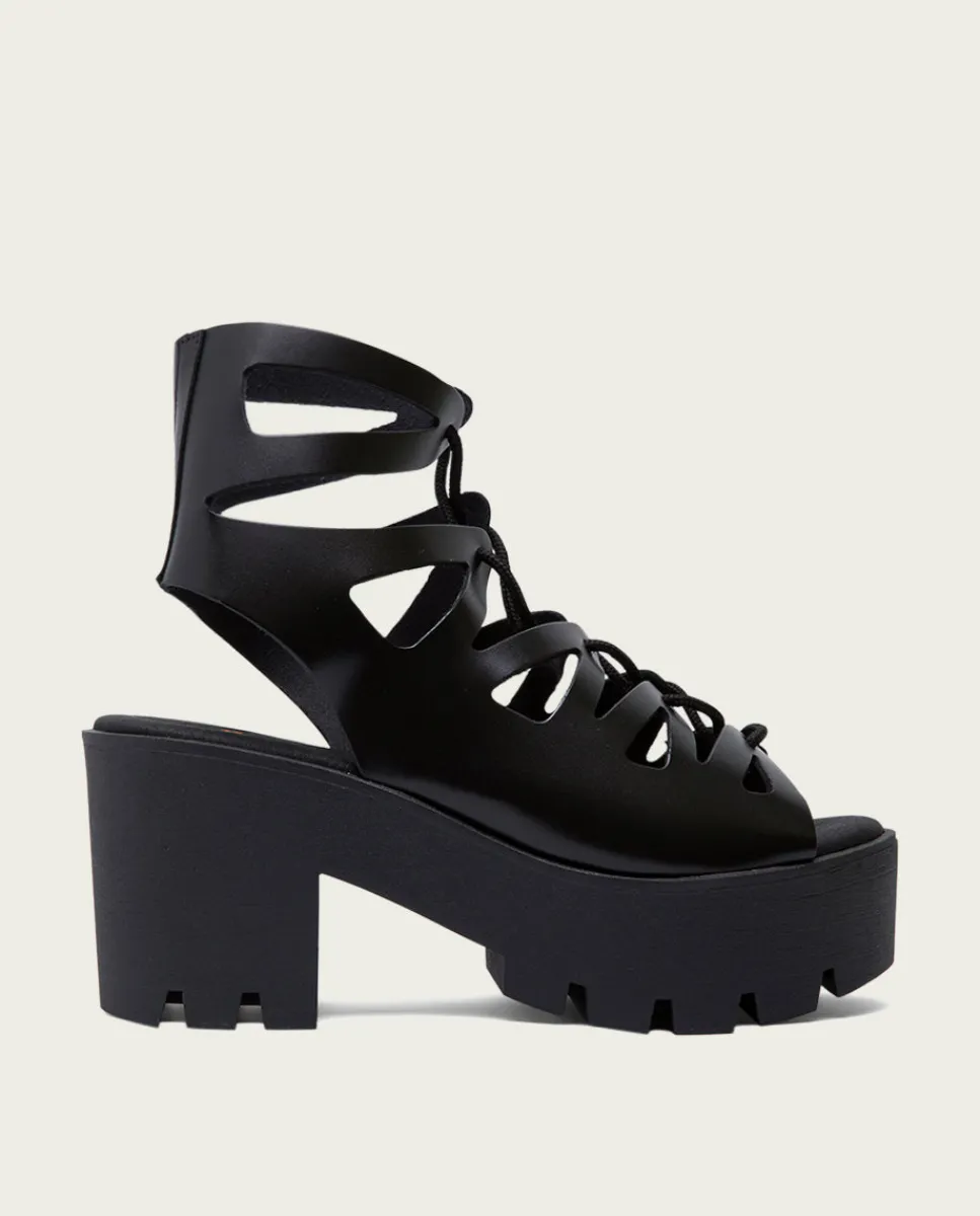 PORRONET Sandalia Tacón Alto Negro Alana Online