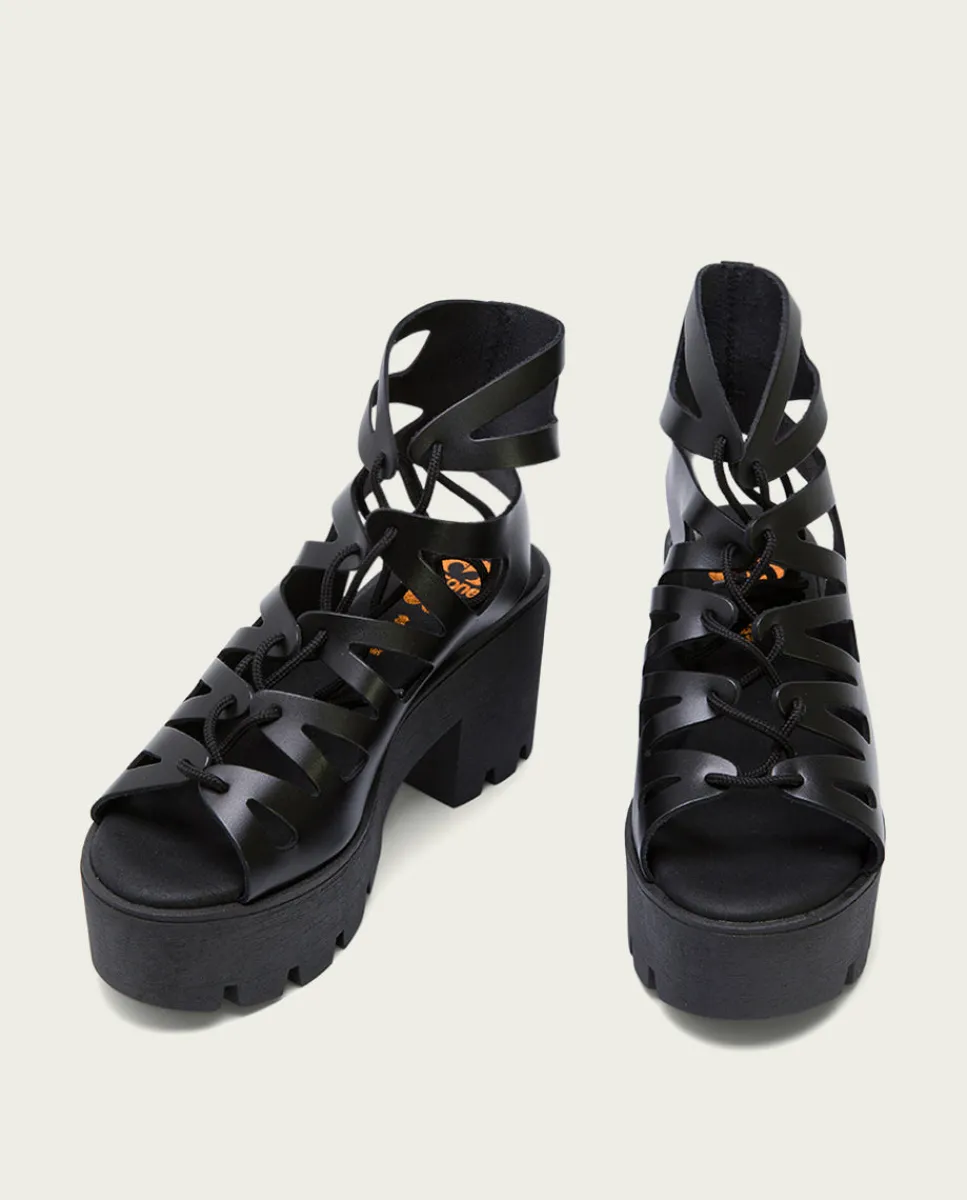 PORRONET Sandalia Tacón Alto Negro Alana Online