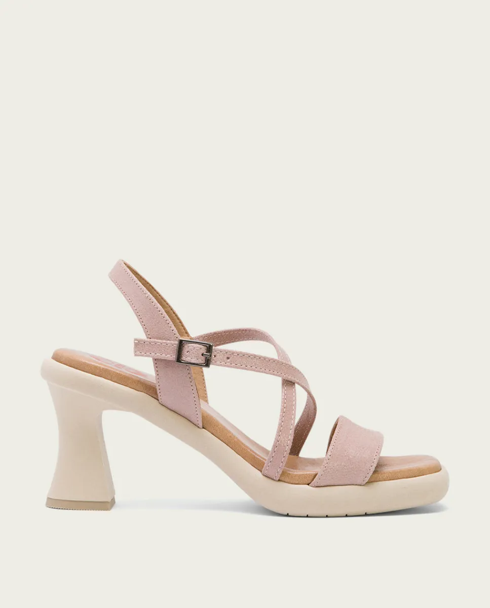 PORRONET Sandalia Tacón Alto Rosa Karen New