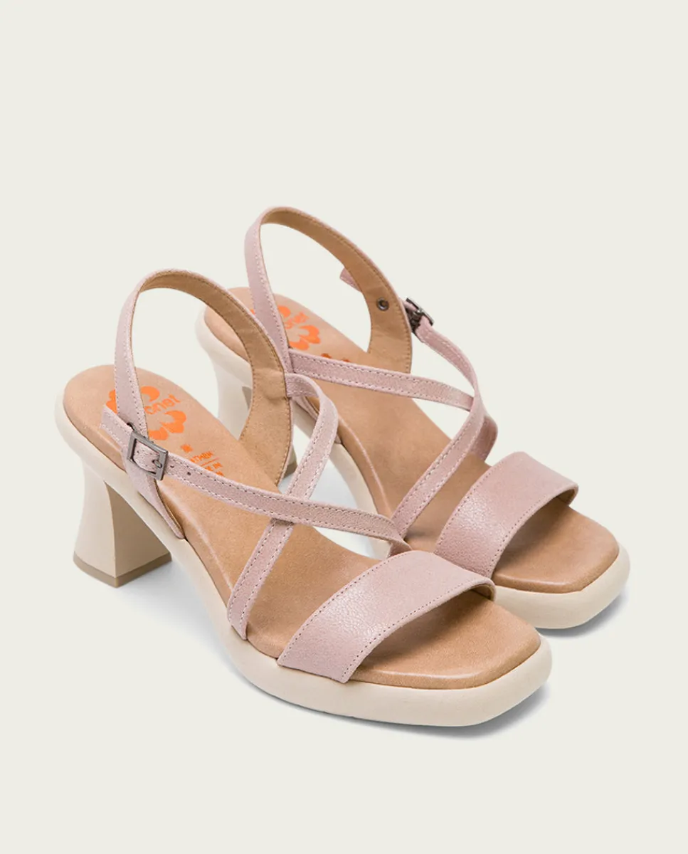 PORRONET Sandalia Tacón Alto Rosa Karen New