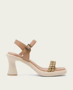PORRONET Sandalia Tacón Alto Taupe Kali Shop