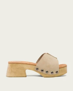 PORRONET Sandalia Tacón Bajo Arena Rosie Store