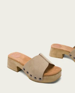 PORRONET Sandalia Tacón Bajo Arena Rosie Store