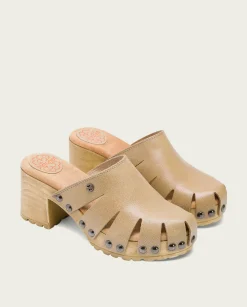 PORRONET Sandalia Tacón Medio Arena Samira Store