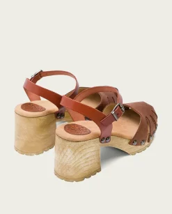 PORRONET Sandalia Tacón Medio Cuero Sara Online