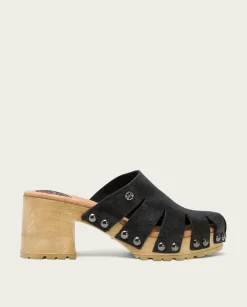 PORRONET Sandalia Tacón Medio Negro Samira Online