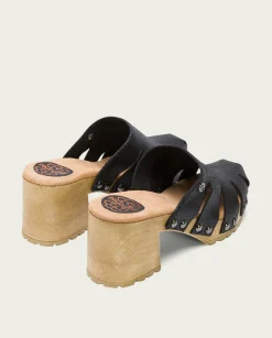 PORRONET Sandalia Tacón Medio Negro Samira Online