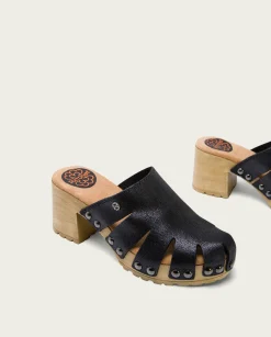 PORRONET Sandalia Tacón Medio Negro Samira Online