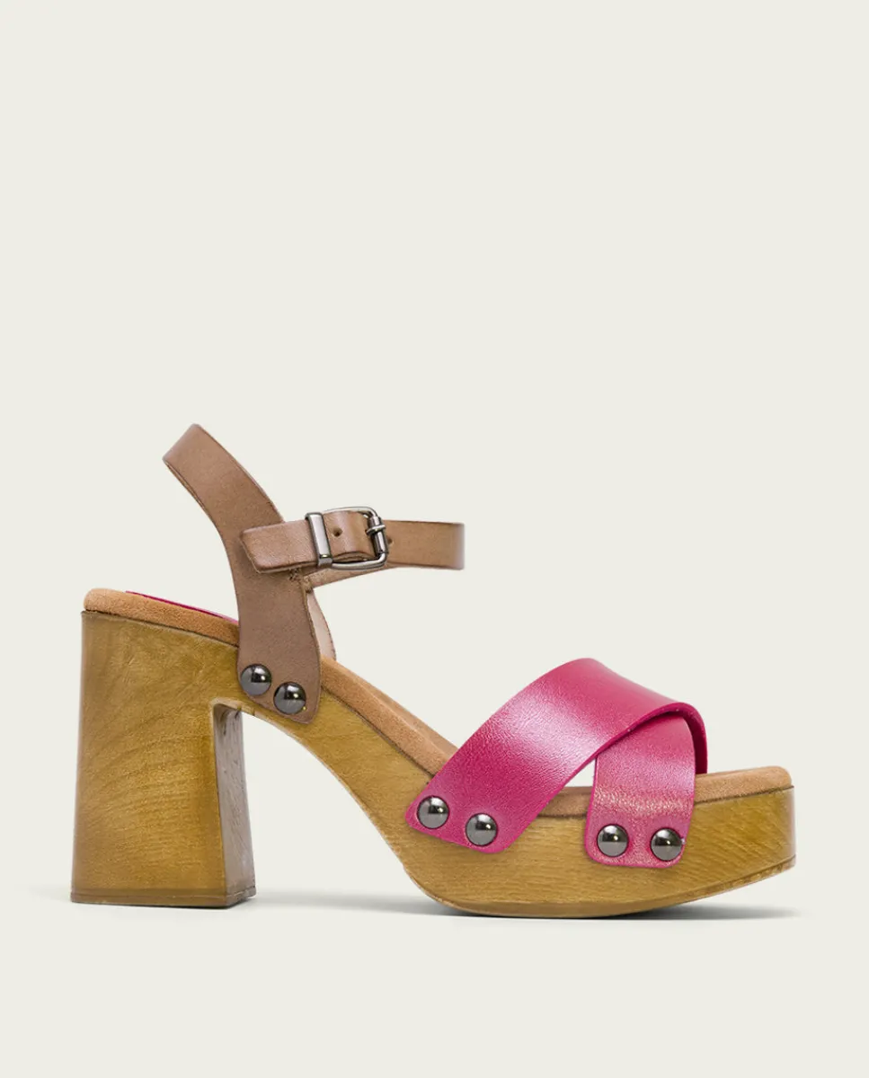 PORRONET Sandalia Tacón Rosa Vega Sale